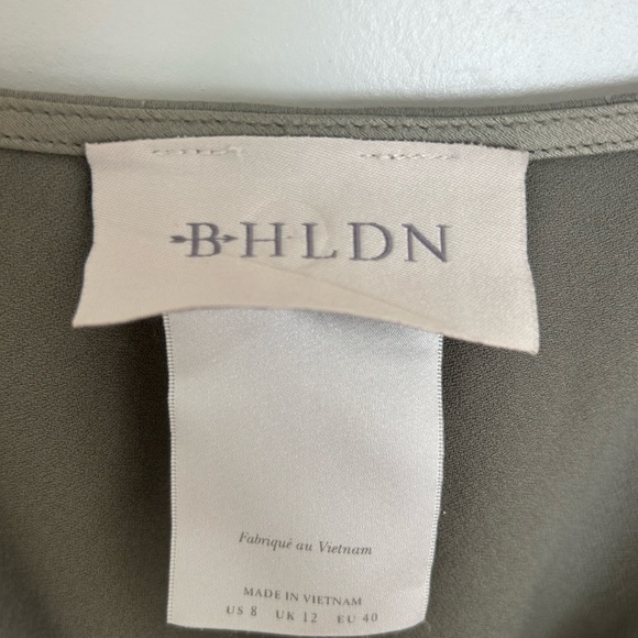 BHLDN Olive Green Maxi Dress - Picture 6 of 7